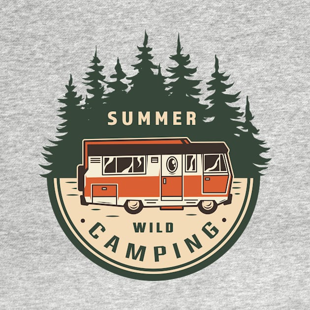 Summer Wild Camping by MaiKStore